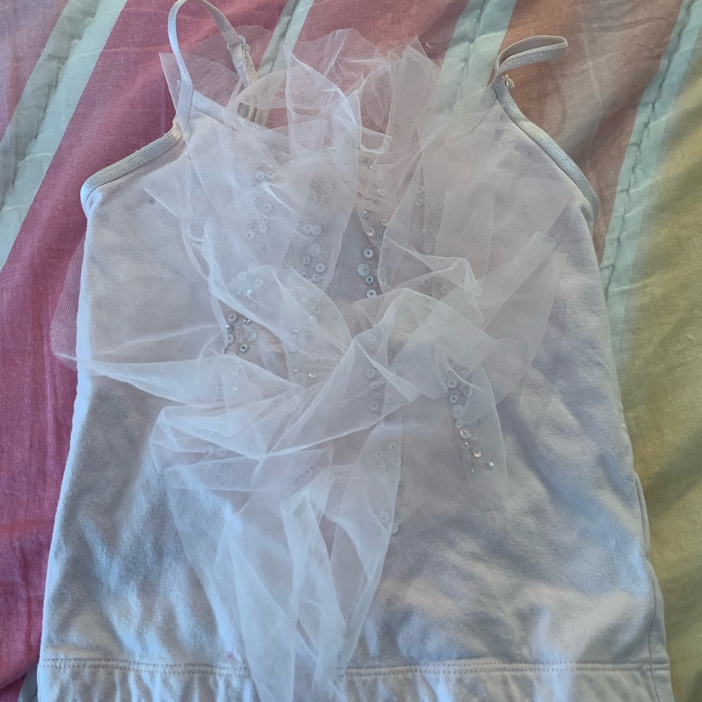 Tutu Du Monde Cream Top with Star Details